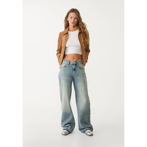 Jean regular large destroyed 32 - Stradivarius - Modalova