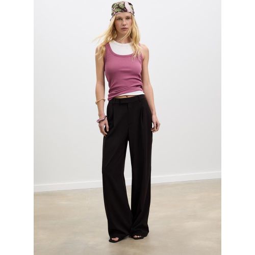 Pantalon de ville wide leg 32 - Stradivarius - Modalova