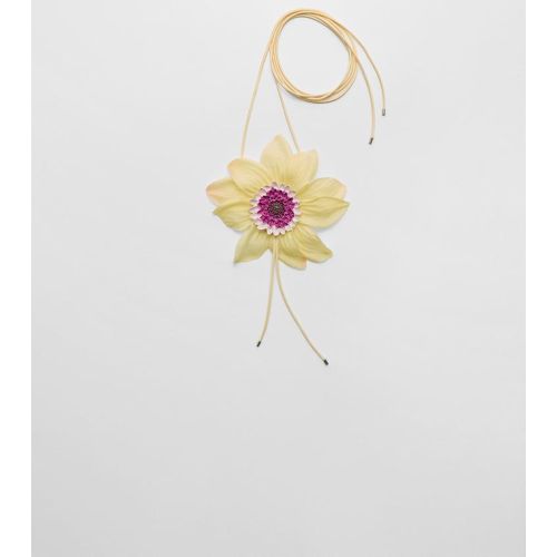 Stradivarius Choker fleur Écru OS - Stradivarius - Modalova