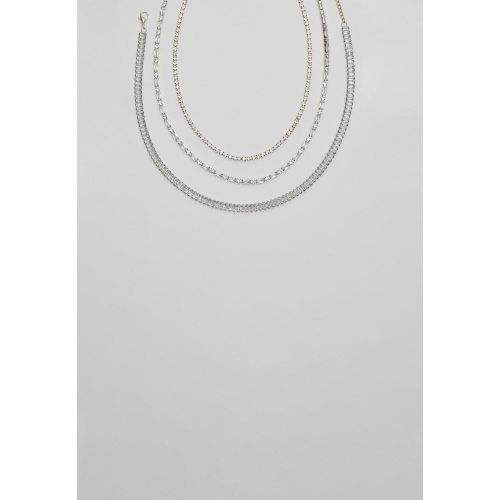 Lot 3 colliers brillants OS - Stradivarius - Modalova