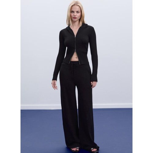 Veste en maille zippée XS - Stradivarius - Modalova