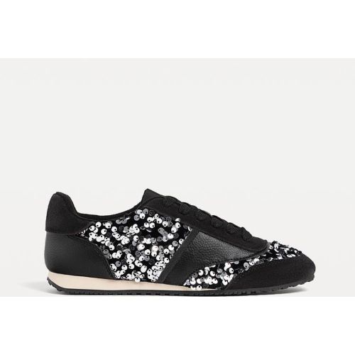 Sneakers à paillettes 35 - Stradivarius - Modalova