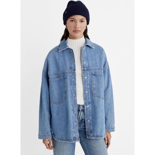 Surchemise en jean oversize XS - Stradivarius - Modalova