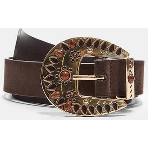 Ceinture à boucle contrastée 70 - Stradivarius - Modalova