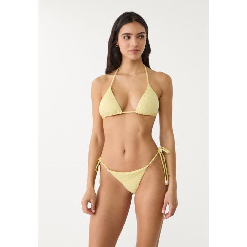 Bas de bikini tanga broderie XS - Stradivarius - Modalova