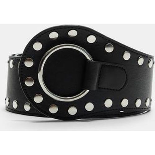 Ceinture large à clous 70 - Stradivarius - Modalova