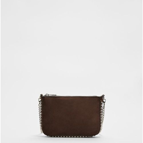 Mini-sac petites perles effet daim OS - Stradivarius - Modalova