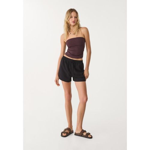 Short de ville taille élastique XS - Stradivarius - Modalova