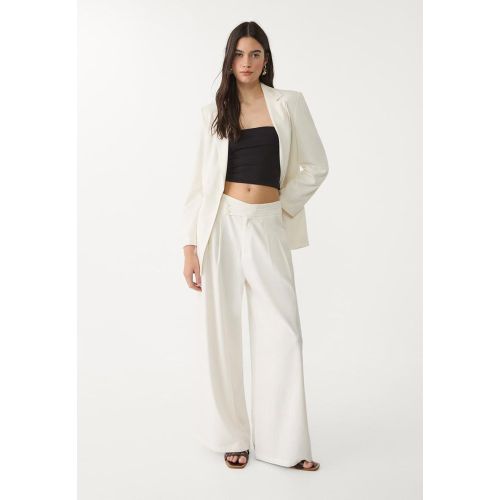 Blazer regular en lin XS - Stradivarius - Modalova