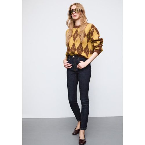 Jean D07 skinny taille normale DENIM DÉSENCOLLÉ DÉLAVÉ 32 - Stradivarius - Modalova