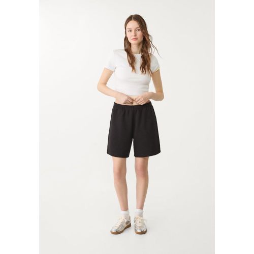 Bermuda molleton à cordons XL - Stradivarius - Modalova
