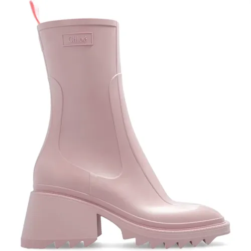 Shoes > Boots > Rain Boots - - Chloé - Modalova