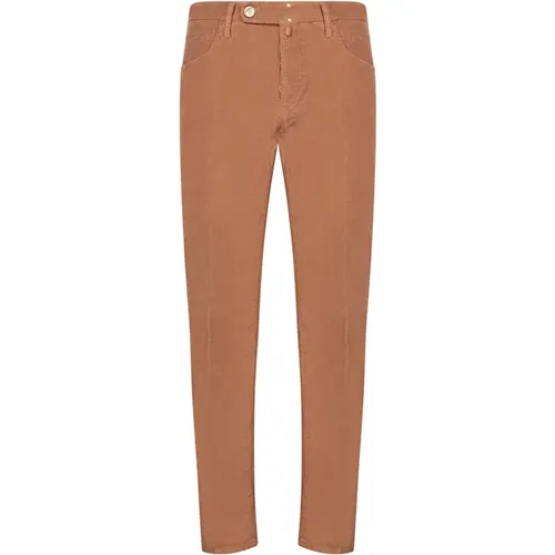 Trousers > Slim-fit Trousers - - Incotex - Modalova