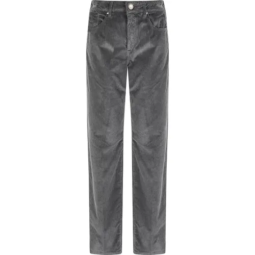 Trousers > Straight Trousers - - Hand Picked - Modalova