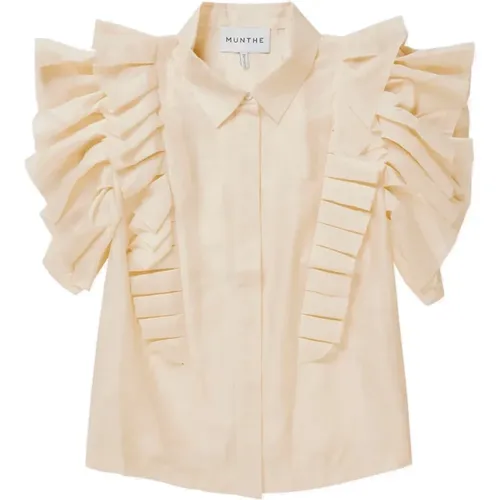 Blouses & Shirts > Shirts - - Munthe - Modalova