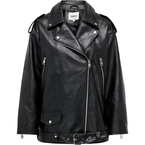 Jackets > Leather Jackets - - Only - Modalova