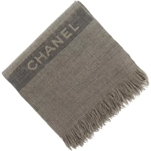 Pre-owned > Pre-owned Accessories > Pre-owned Scarves - - Chanel Vintage - Modalova