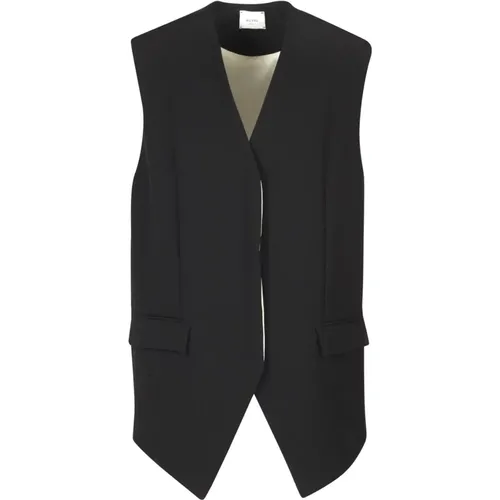 Alysi - Jackets > Vests - Black - Alysi - Modalova