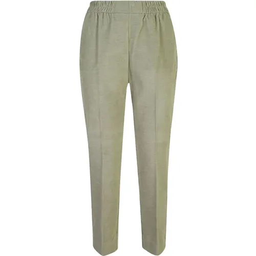 Trousers > Slim-fit Trousers - - Le Tricot Perugia - Modalova