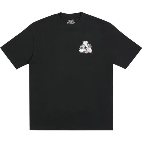 Palace - Tops > T-Shirts - Black - Palace - Modalova