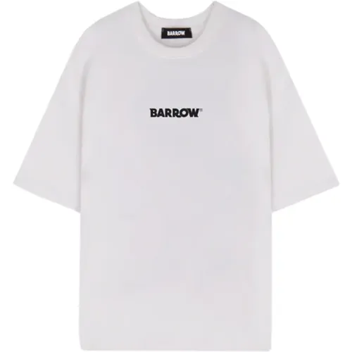 Barrow - Tops > T-Shirts - White - Barrow - Modalova