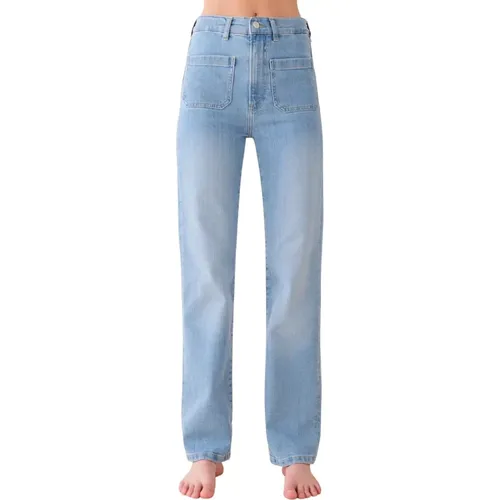 Jeans > Straight Jeans - - Jeanerica - Modalova