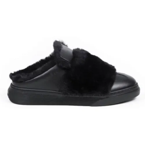 Hogan - Shoes > Slippers - Black - Hogan - Modalova