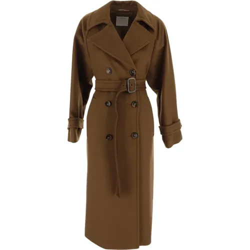 Coats > Double-Breasted Coats - - SPORTMAX - Modalova