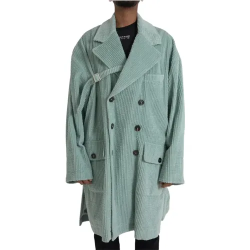 Coats > Double-Breasted Coats - - Dolce & Gabbana - Modalova
