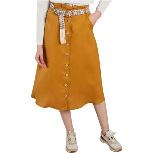 Skirts > Midi Skirts - - La Petite Française - Modalova