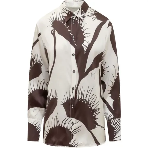 Blouses & Shirts > Shirts - - Salvatore Ferragamo - Modalova