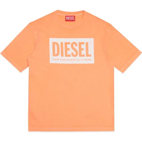 Kids > Tops > T-Shirts - - Diesel - Modalova