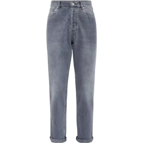 Jeans > Slim-fit Jeans - - BRUNELLO CUCINELLI - Modalova