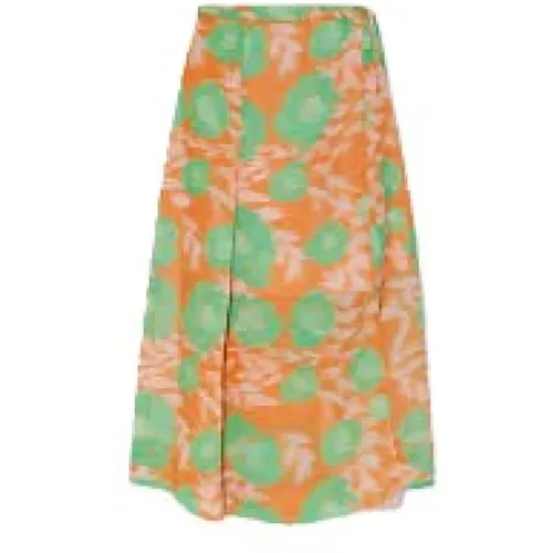 Skirts > Midi Skirts - - Ganni - Modalova