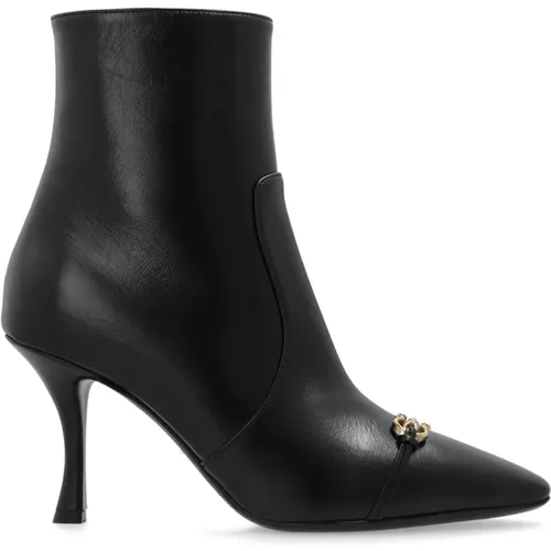 Shoes > Boots > Heeled Boots - - Salvatore Ferragamo - Modalova