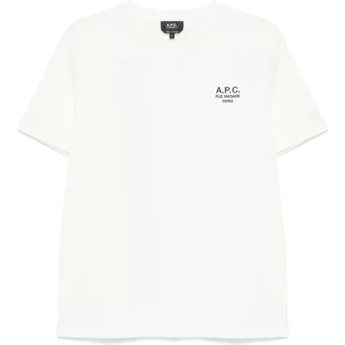 A.p.c. - Tops > T-Shirts - White - A.p.c. - Modalova