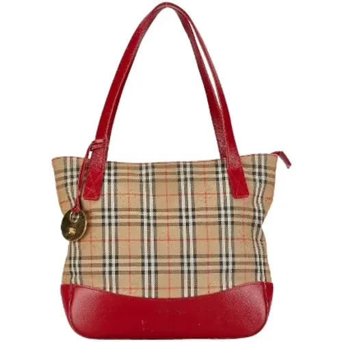 Pre-owned > Pre-owned Bags > Pre-owned Tote Bags - - Burberry Vintage - Modalova