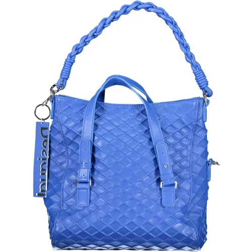 Desigual - Bags > Handbags - Blue - Desigual - Modalova