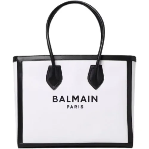 Balmain - Bags > Handbags - White - Balmain - Modalova