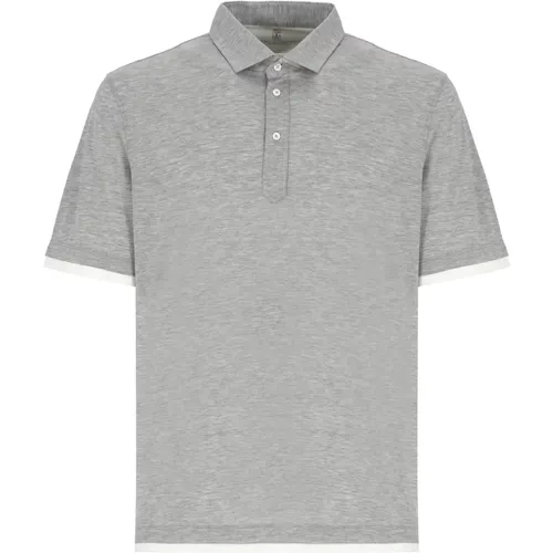 Tops > Polo Shirts - - BRUNELLO CUCINELLI - Modalova