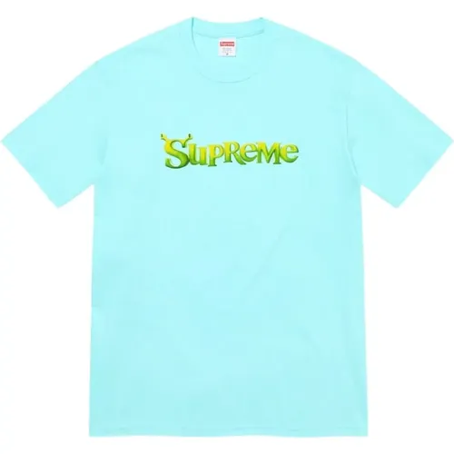 Supreme - Tops > T-Shirts - Blue - Supreme - Modalova