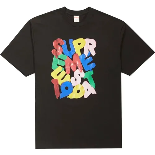 Supreme - Tops > T-Shirts - Black - Supreme - Modalova