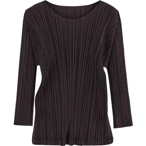 Tops > Long Sleeve Tops - - Issey Miyake - Modalova