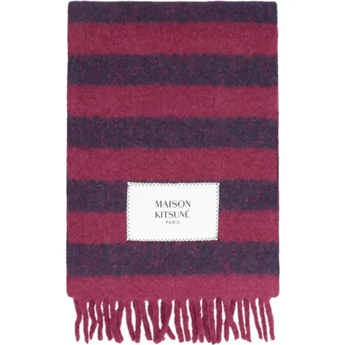 Accessories > Scarves > Winter Scarves - - Maison Kitsuné - Modalova