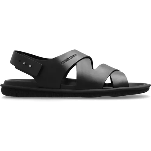 Shoes > Sandals > Flat Sandals - - Giorgio Armani - Modalova