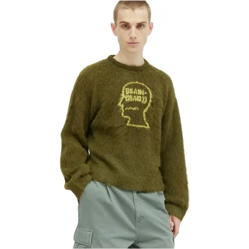 Knitwear > Round-neck Knitwear - - Brain Dead - Modalova