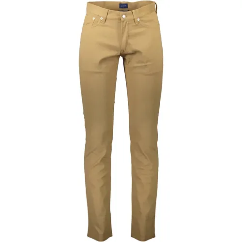 Gant - Trousers > Chinos - Beige - Gant - Modalova