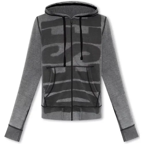 Sweatshirts & Hoodies > Zip-throughs - - Diesel - Modalova