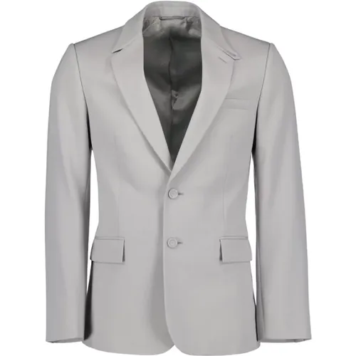 Dior - Jackets > Blazers - Gray - Dior - Modalova
