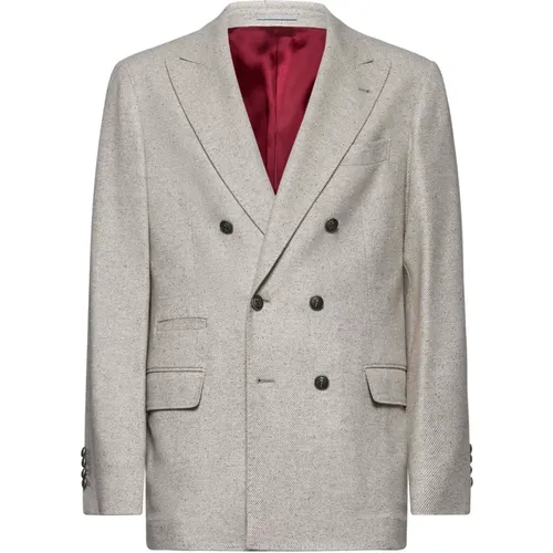 Jackets > Blazers - - BRUNELLO CUCINELLI - Modalova